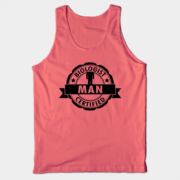 Funny 100% Men Slogan For Her Funny Women Anti Woke Meme Tank Top by BoggsNicolas